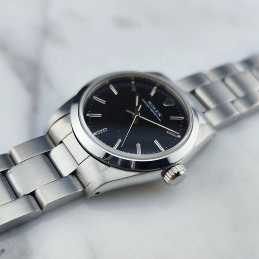 ROLEX Oyster Perpetual 31 Black Dial with Original Box [REF. 67480]