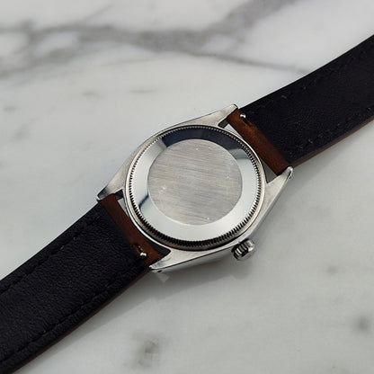 ROLEX Oyster Perpetual 34 Silver Dial Rare [REF. 1007]