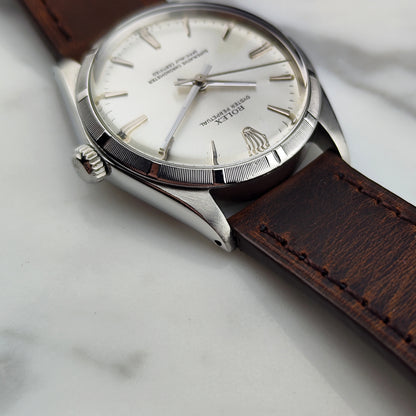 ROLEX Oyster Perpetual 34 Silver Dial Rare [REF. 1007]