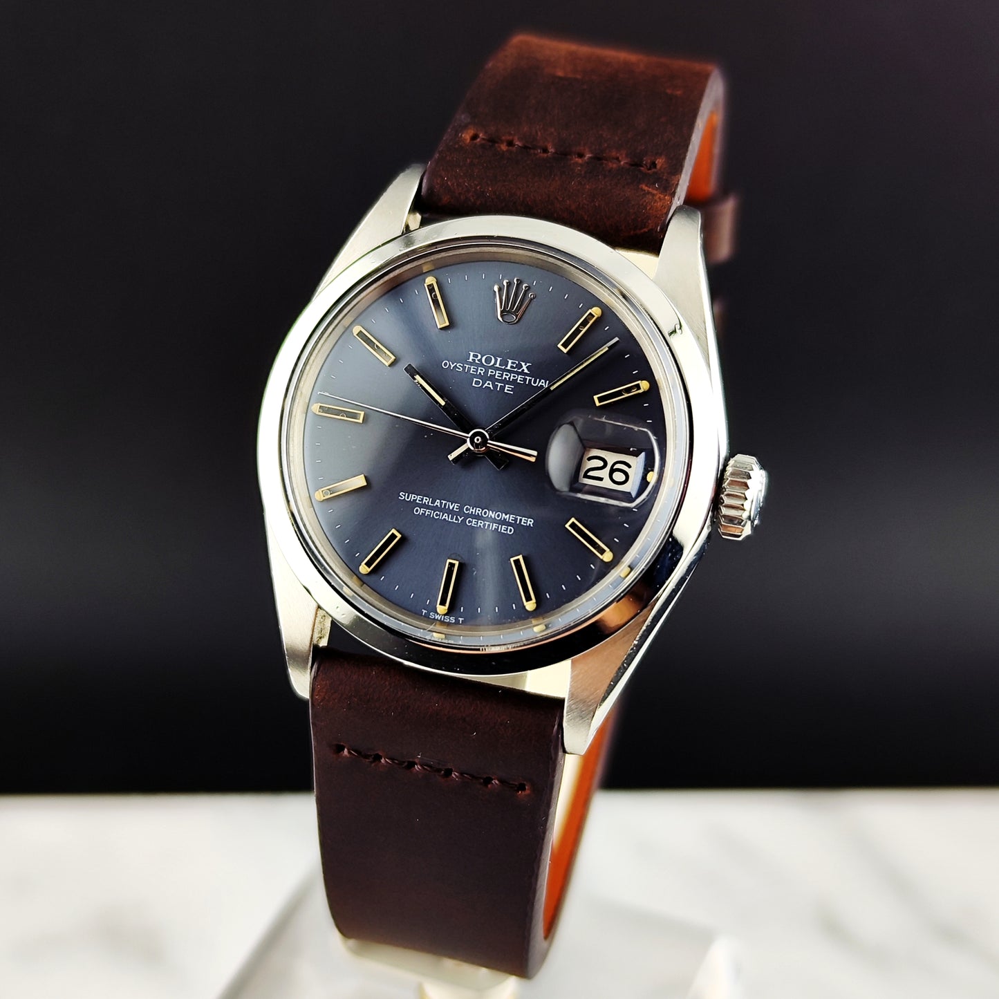 ROLEX Oyster Perpetual Blue Dial 1971 [REF. 1500]