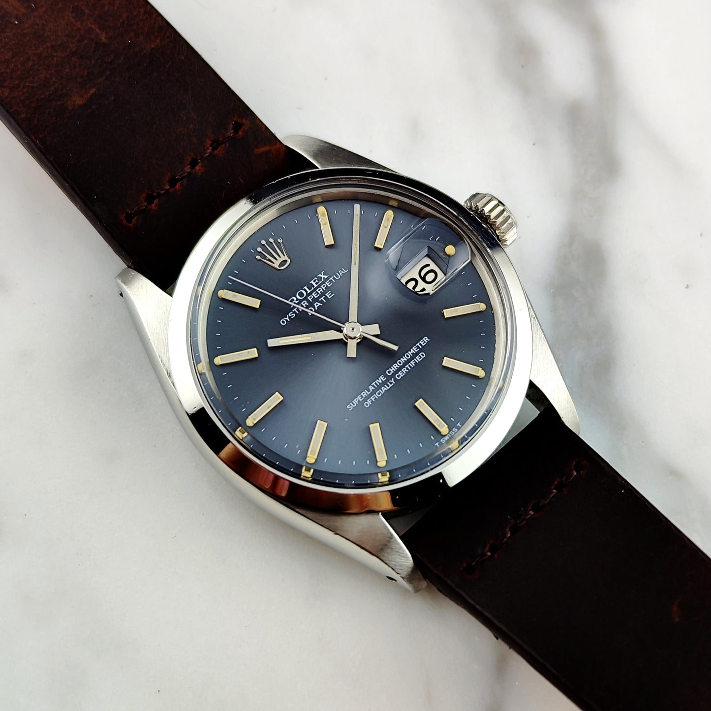 ROLEX Oyster Perpetual Blue Dial 1971 [REF. 1500]