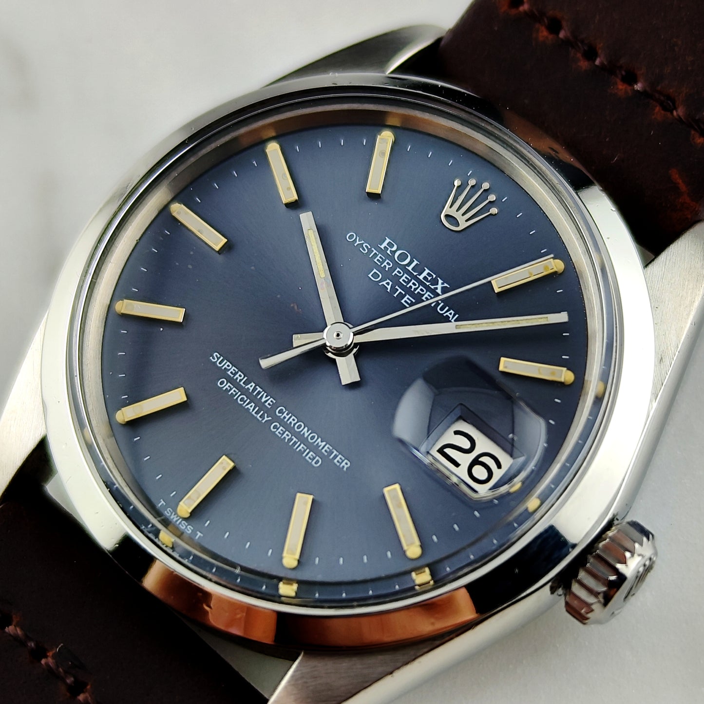 ROLEX Oyster Perpetual Blue Dial 1971 [REF. 1500]