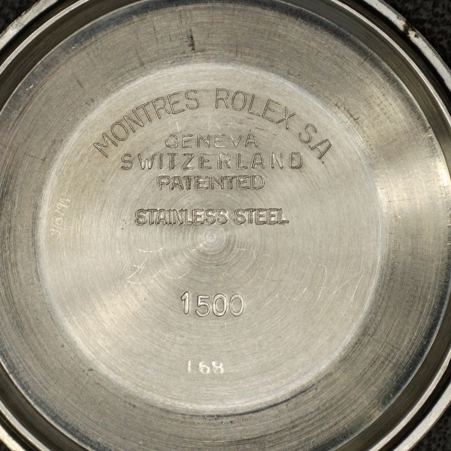 ROLEX Oyster Perpetual Date Blue Dial 1968 DEFECTIVE [REF. 1500]