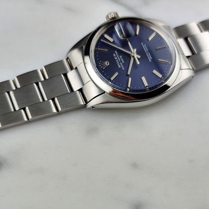 ROLEX Oyster Perpetual Date Blue Dial 1968 DEFECTIVE [REF. 1500]