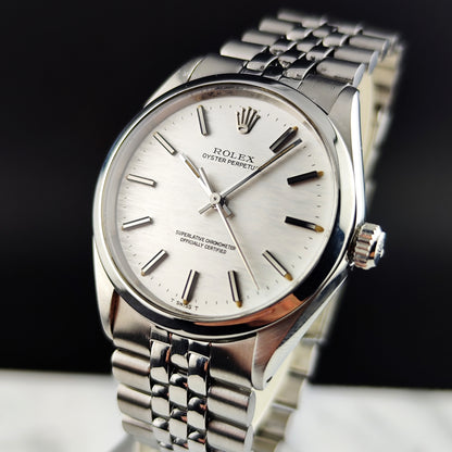 ROLEX Oyster Perpetual Rare Mosaic Dial 1973 [REF. 1002]
