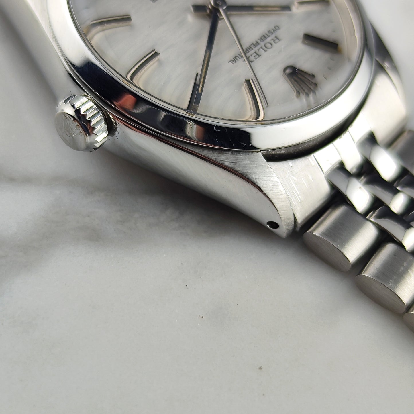 ROLEX Oyster Perpetual Rare Mosaic Dial 1973 [REF. 1002]