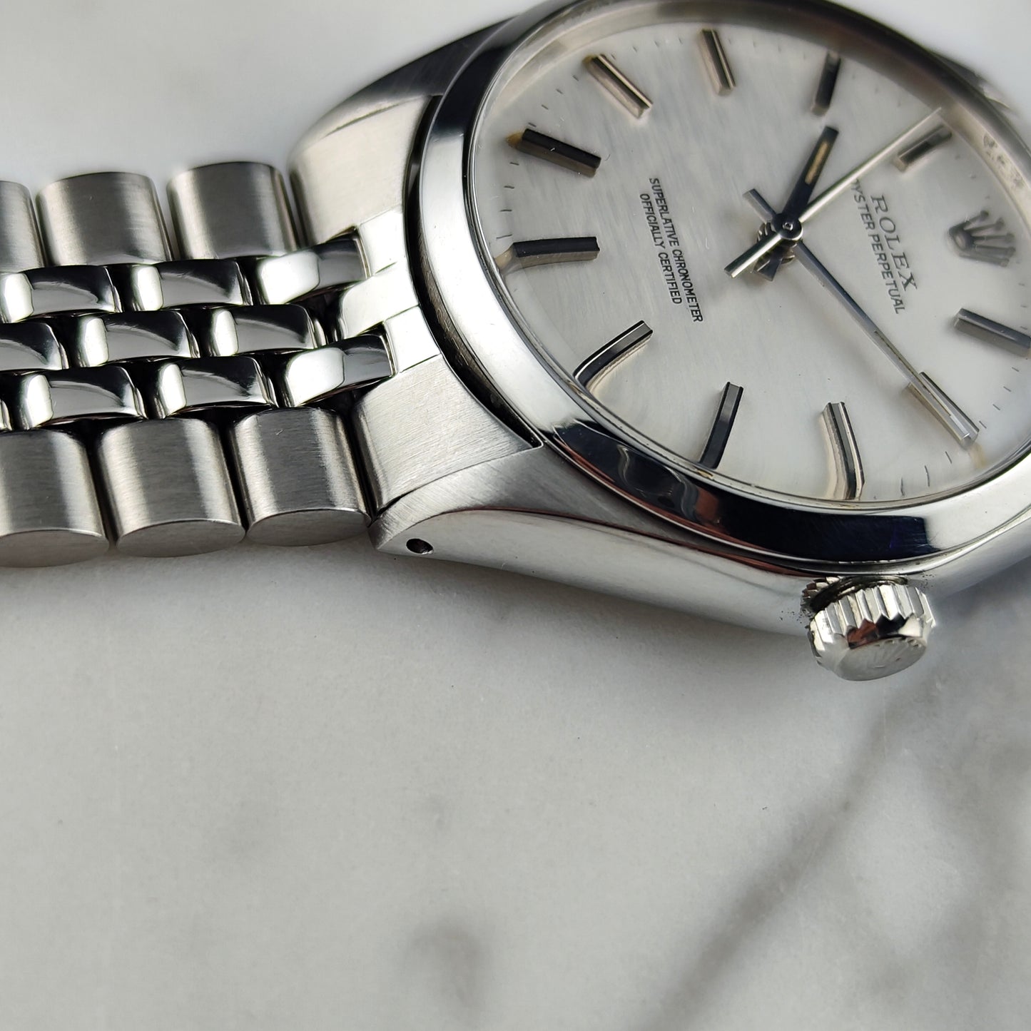 ROLEX Oyster Perpetual Rare Mosaic Dial 1973 [REF. 1002]