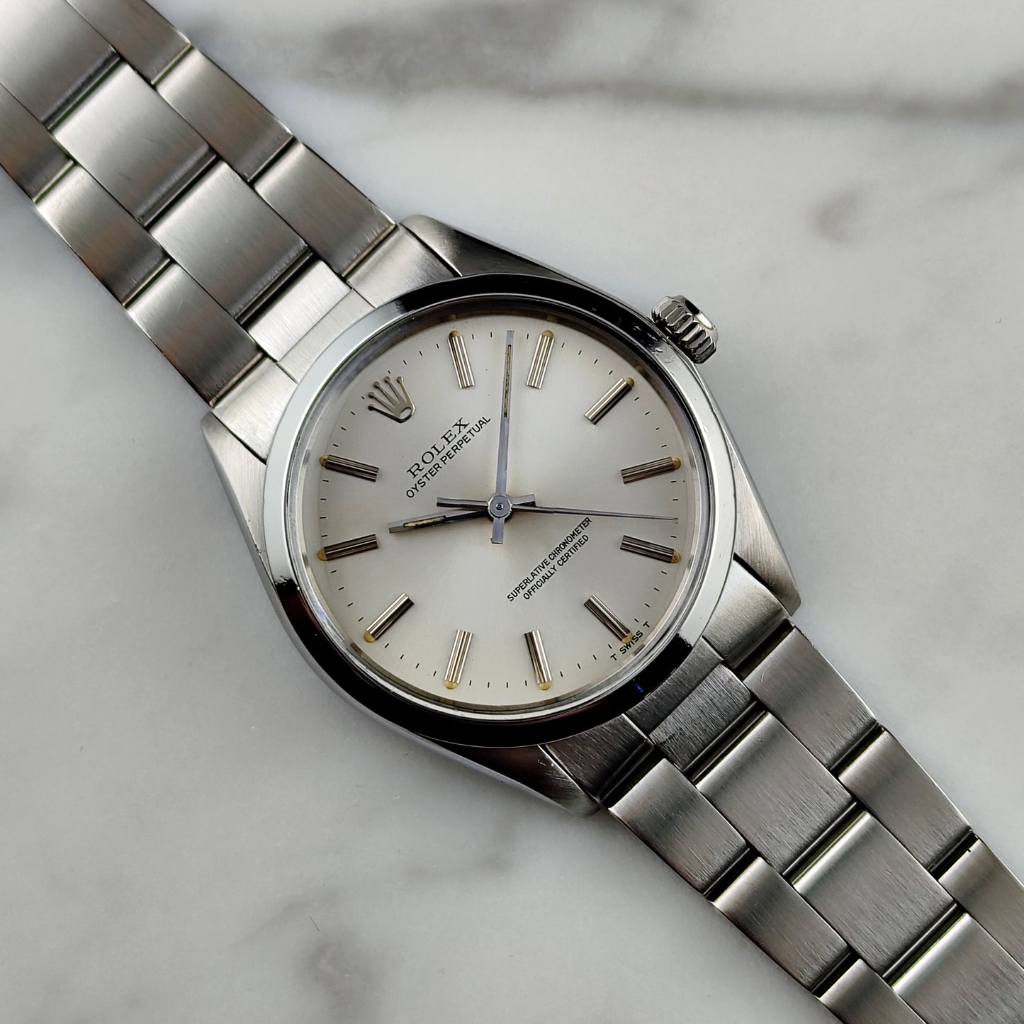 ROLEX Oyster Perpetual Steel 1981 Serviced 04/2026 [REF. 1002]
