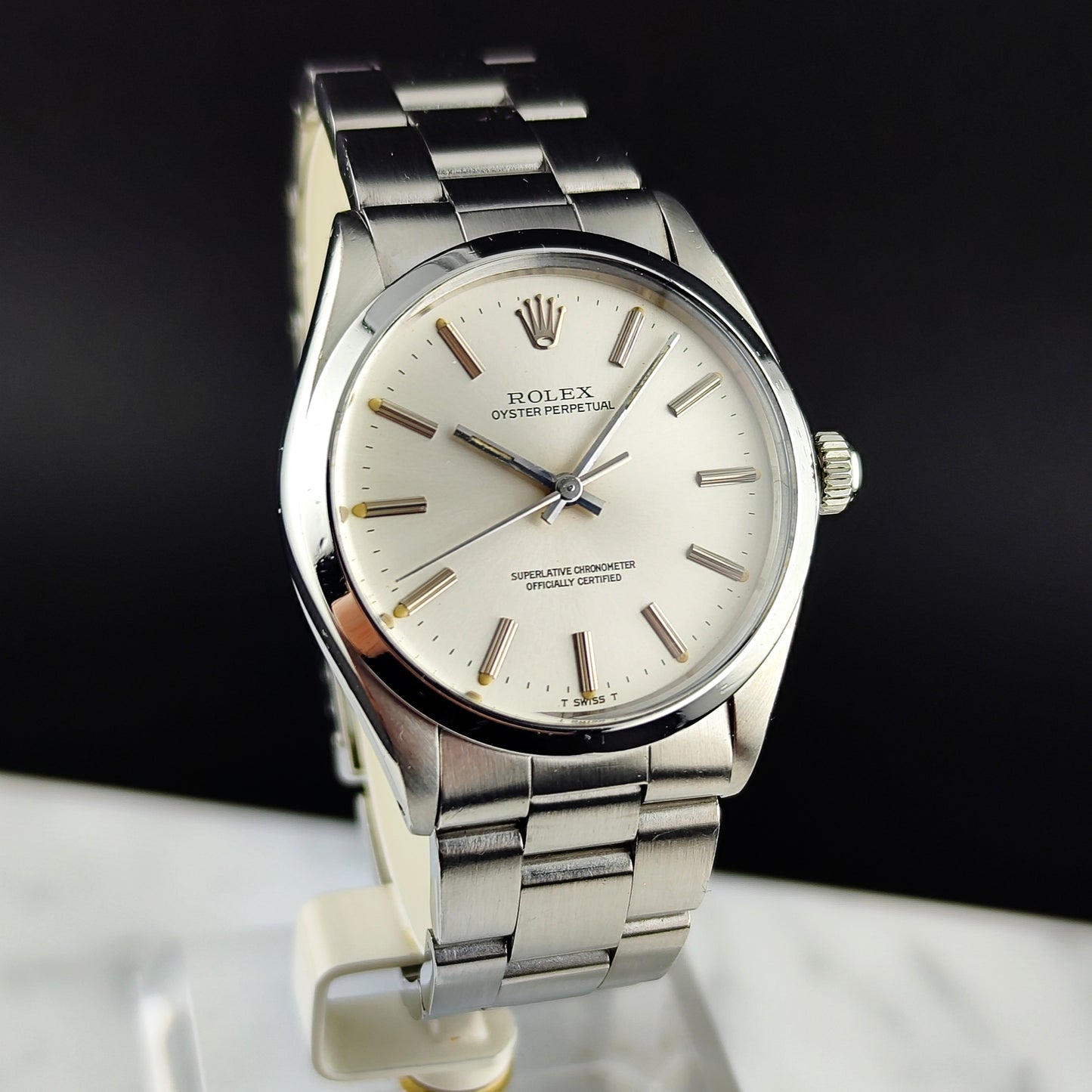 ROLEX Oyster Perpetual Steel 1981 Serviced 04/2026 [REF. 1002]