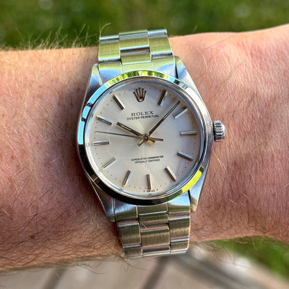 ROLEX Oyster Perpetual Steel 1981 Serviced 04/2026 [REF. 1002]
