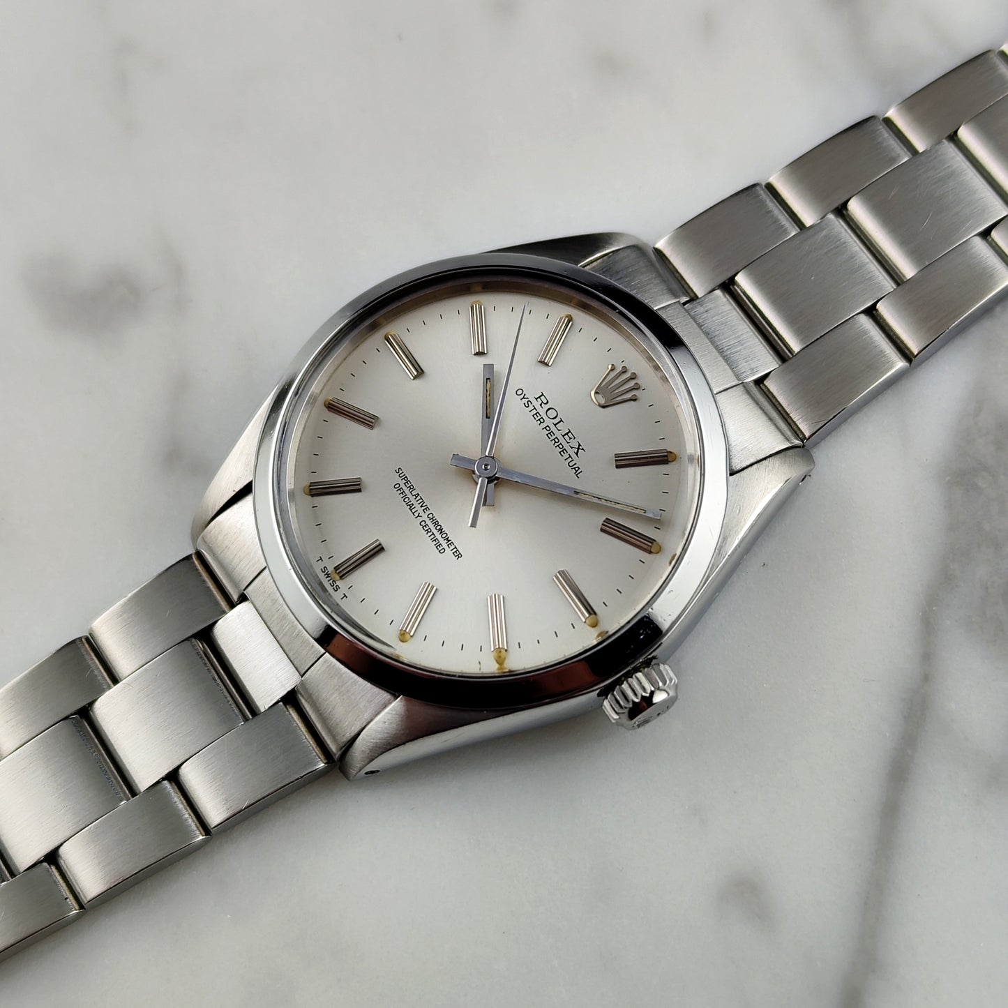 ROLEX Oyster Perpetual Steel 1981 Serviced 04/2026 [REF. 1002]