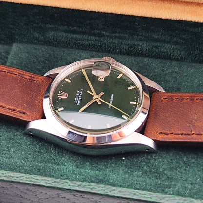 ROLEX Oyster Precision Date Green Dial Serviced [REF. 6694]