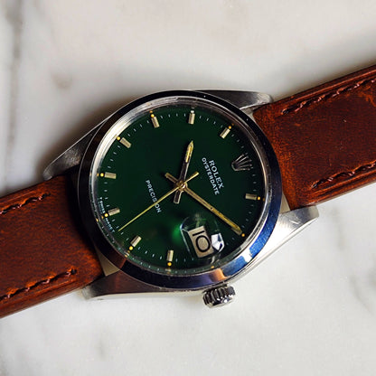 ROLEX Oyster Precision Date Green Dial Serviced [REF. 6694]