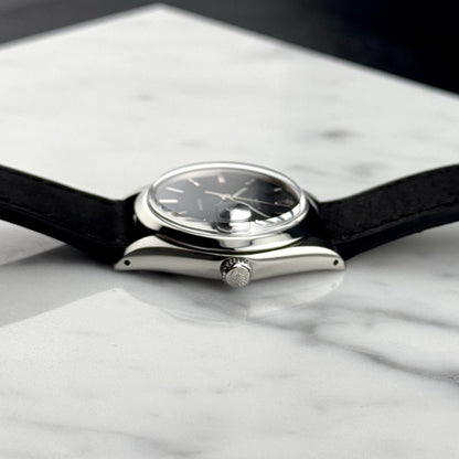 ROLEX Oyster Precision Date Black Dial Mint Perfect Condition [REF. 6694]