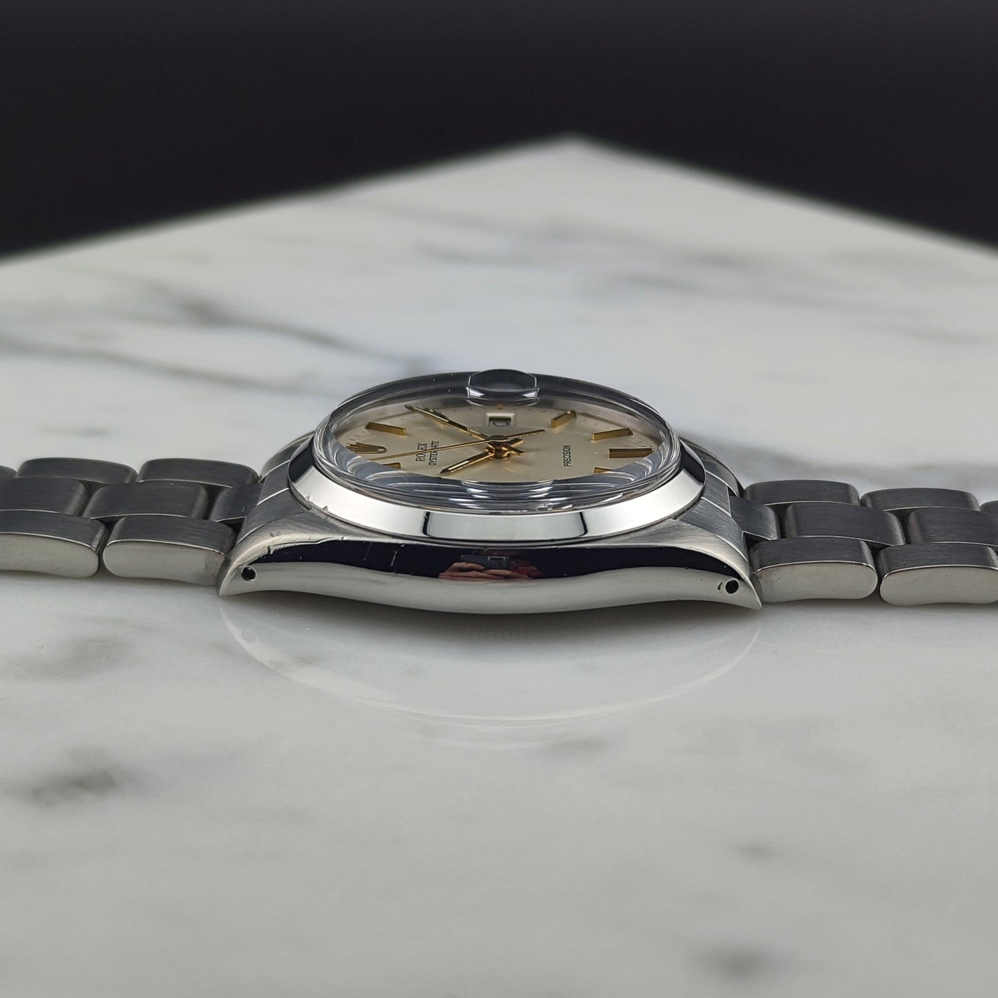 ROLEX Oyster Precision Date Gold Serviced [REF. 6694]