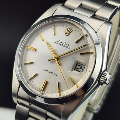 ROLEX Oyster Precision Date Gold Serviced [REF. 6694]