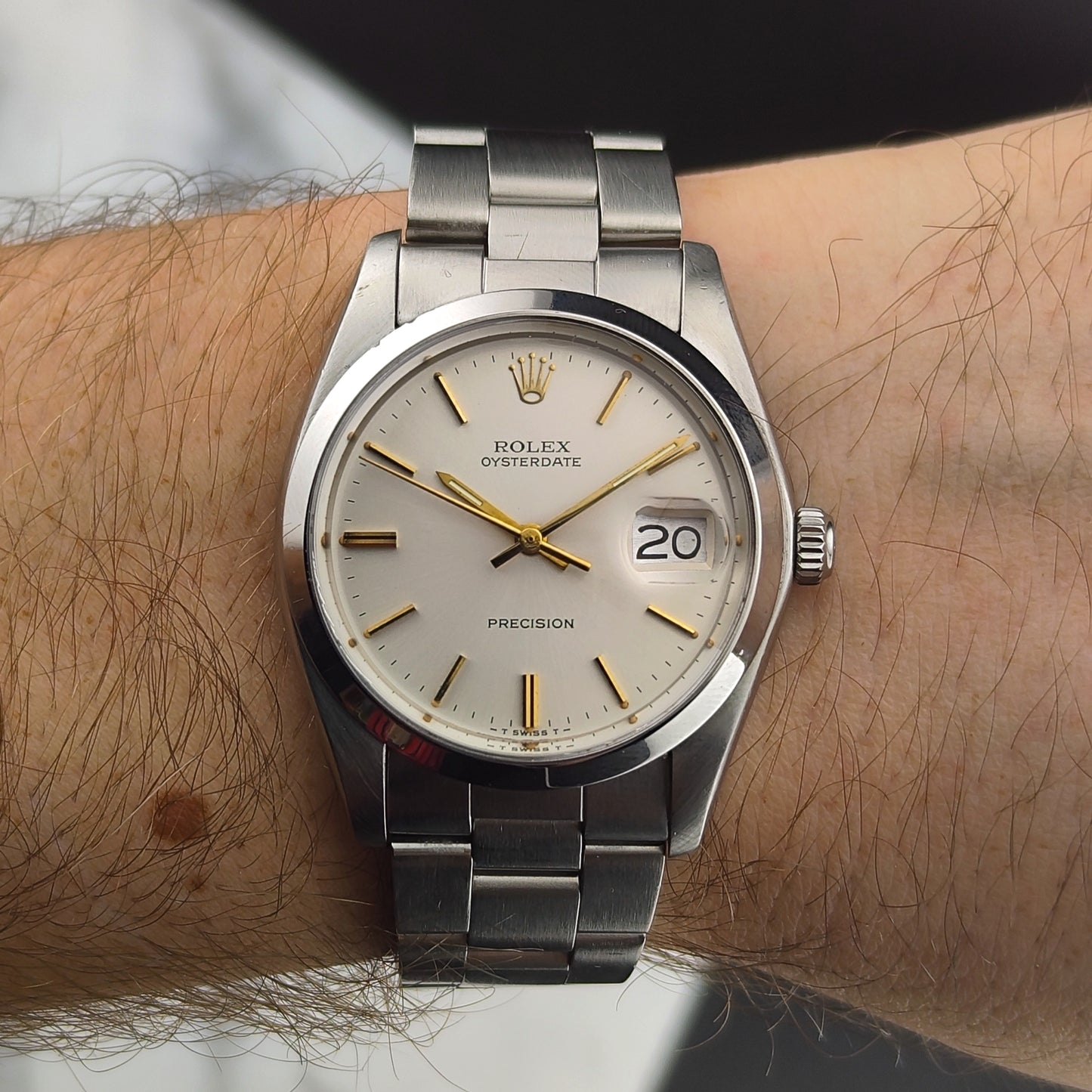 ROLEX Oyster Precision Date Gold Serviced [REF. 6694]