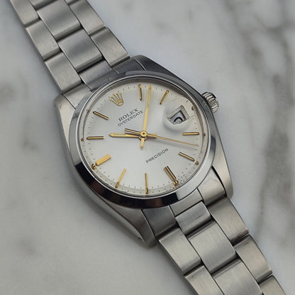 ROLEX Oyster Precision Date Gold Serviced [REF. 6694]