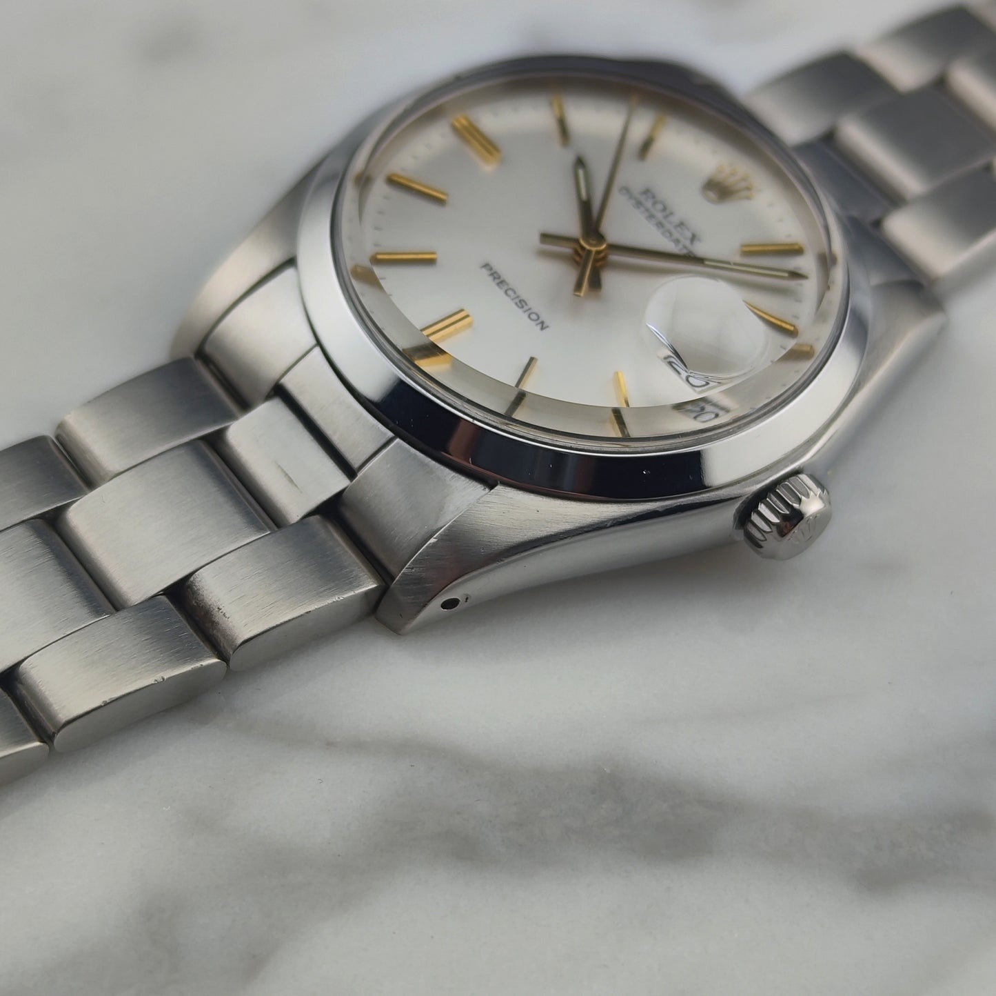 ROLEX Oyster Precision Date Gold Serviced [REF. 6694]