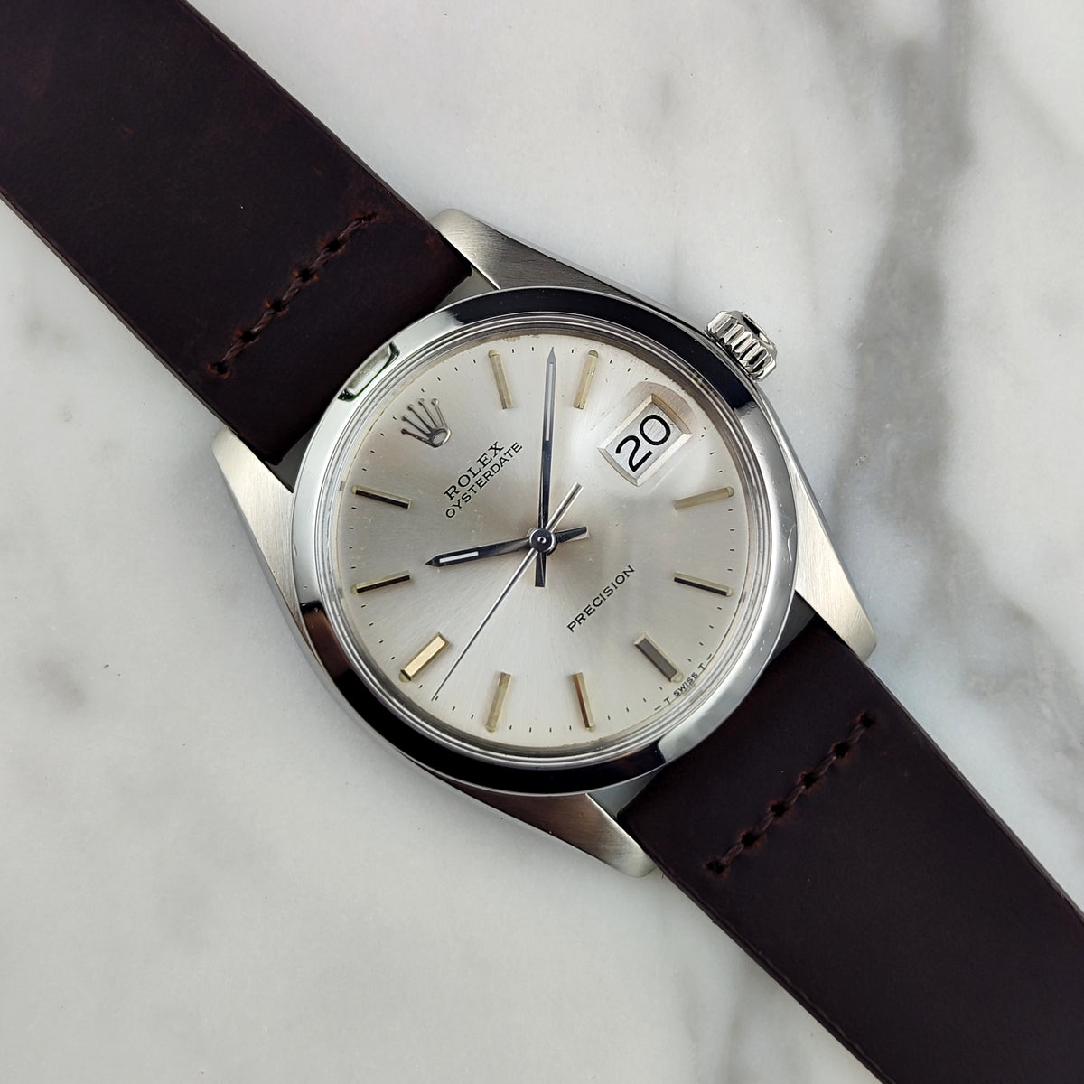 Rolex Oyster Precision Date Silver Dial 1974 Serviced 09/2026 [REF. 6694]