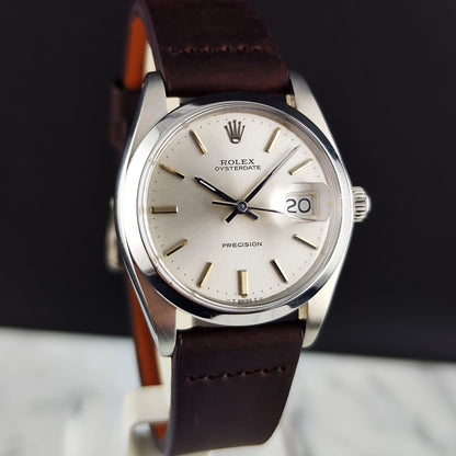 Rolex Oyster Precision Date Silver Dial 1974 Serviced 09/2026 [REF. 6694]