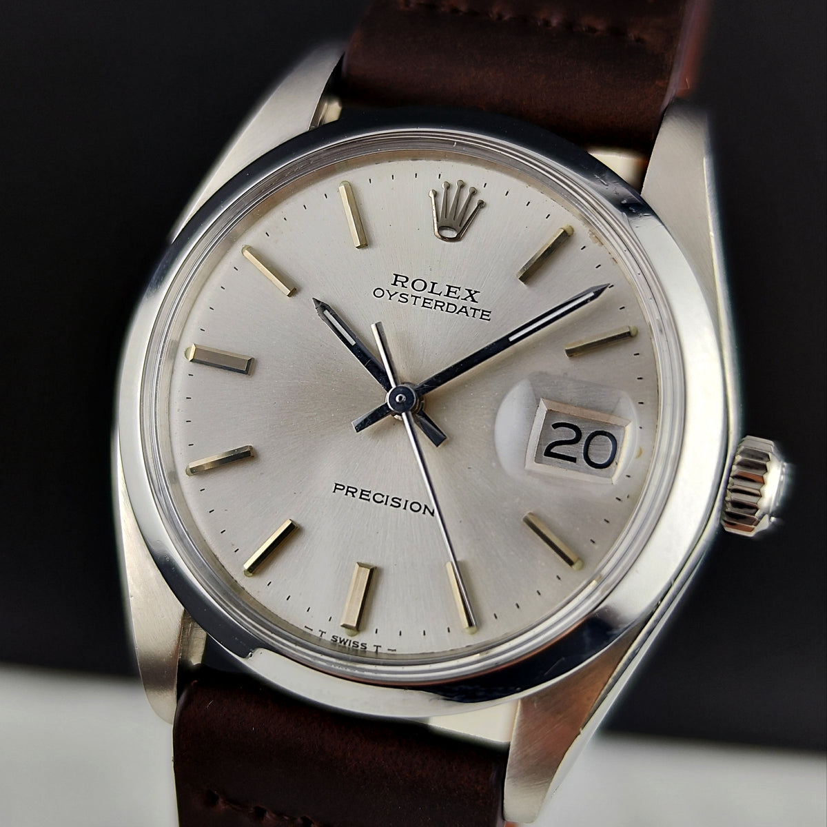 Rolex Oyster Precision Date Silver Dial 1974 Serviced 09/2026 [REF. 6694]