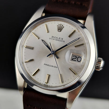 Rolex Oyster Precision Date Silver Dial 1974 Serviced 09/2026 [REF. 6694]