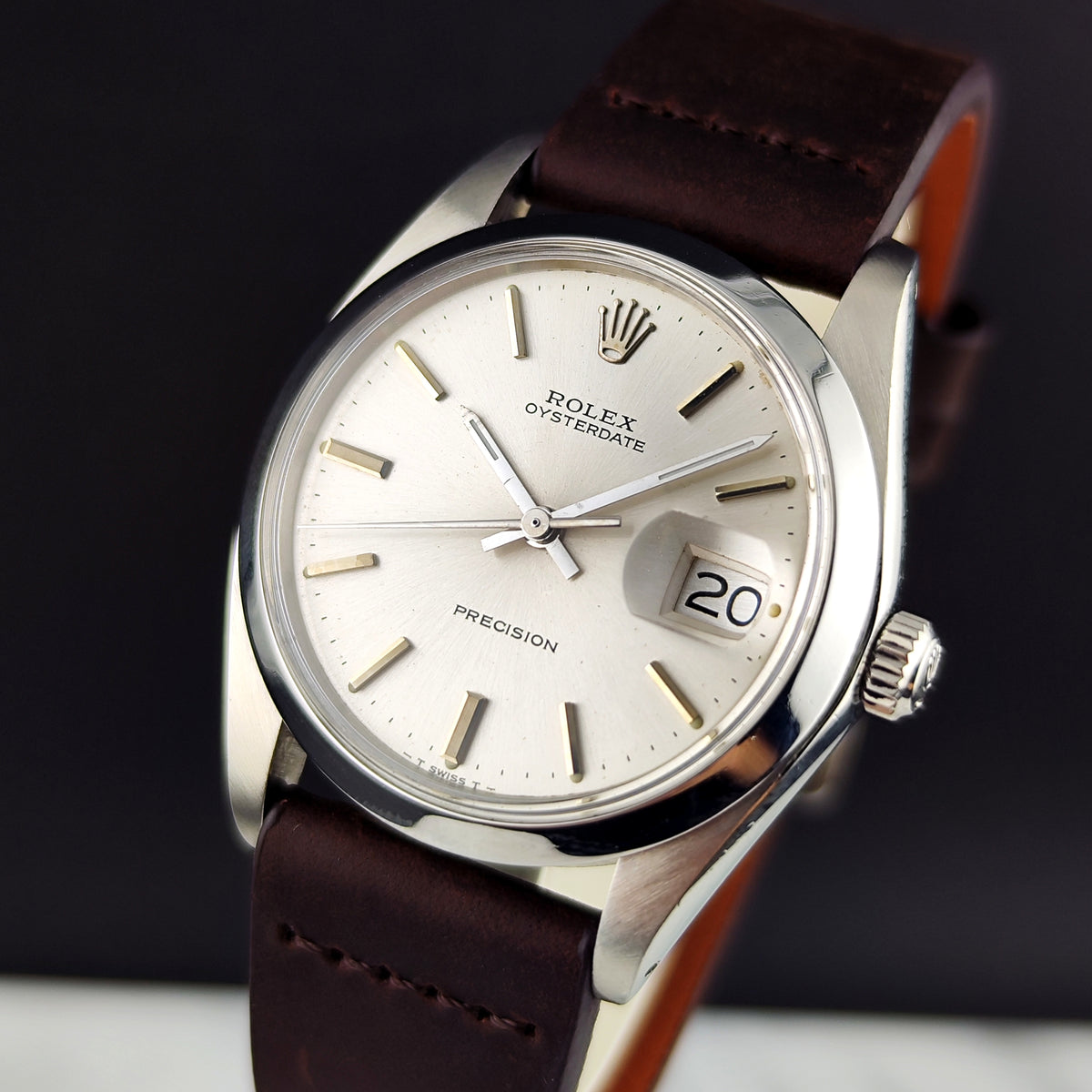 Rolex Oyster Precision Date Silver Dial 1974 Serviced 09/2026 [REF. 6694]