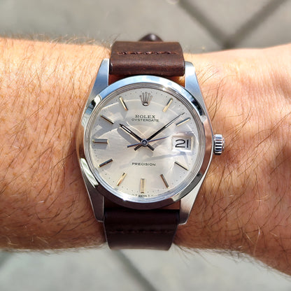 Rolex Oyster Precision Date Silver Dial 1974 Serviced 09/2026 [REF. 6694]