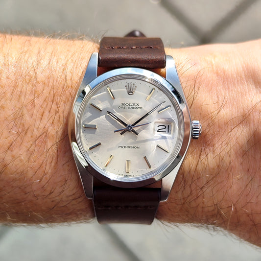 Rolex Oyster Precision Date Silver Dial 1974 Serviced 09/2026 [REF. 6694]