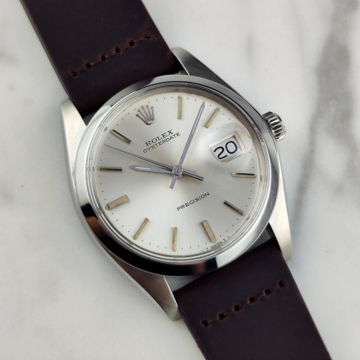 Rolex Oyster Precision Date Silver Dial 1974 Serviced 09/2026 [REF. 6694]