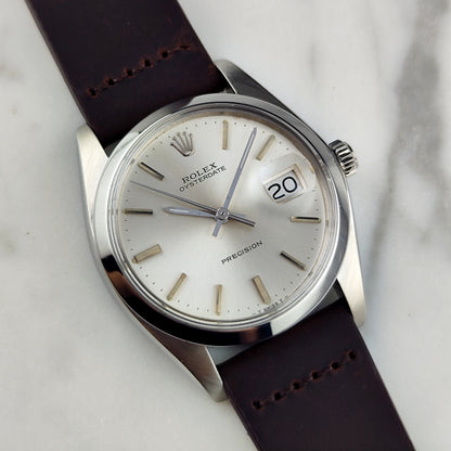 Rolex Oyster Precision Date Silver Dial 1974 Serviced 09/2026 [REF. 6694]