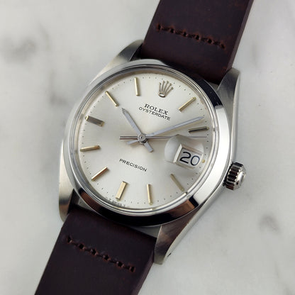 Rolex Oyster Precision Date Silver Dial 1974 Serviced 09/2026 [REF. 6694]