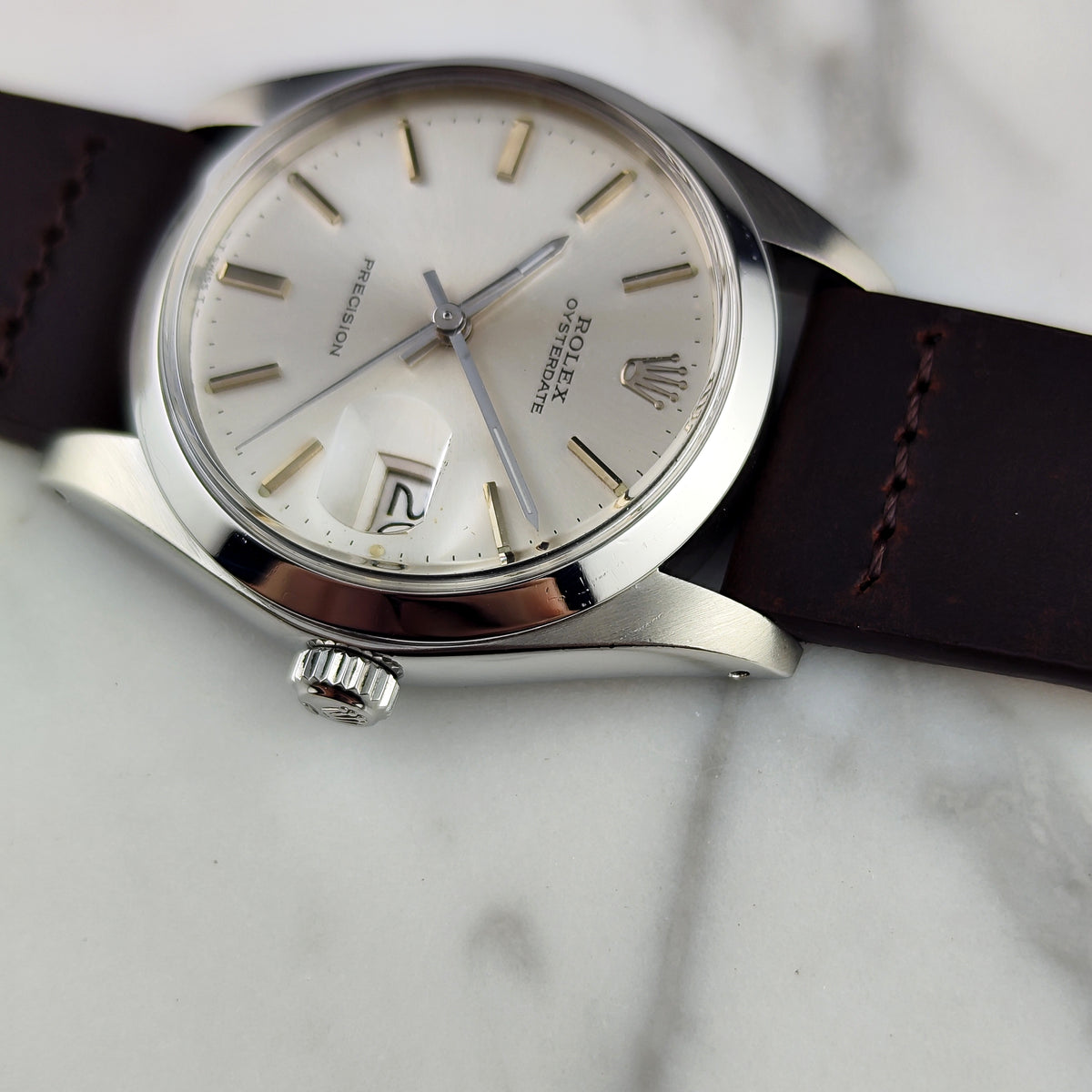 Rolex Oyster Precision Date Silver Dial 1974 Serviced 09/2026 [REF. 6694]
