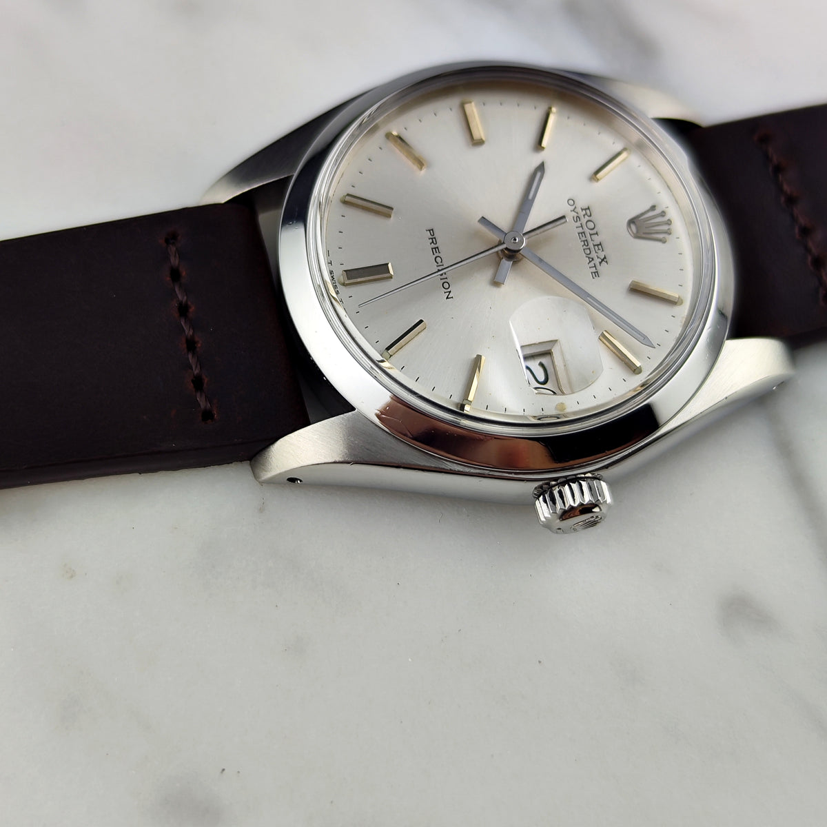 Rolex Oyster Precision Date Silver Dial 1974 Serviced 09/2026 [REF. 6694]