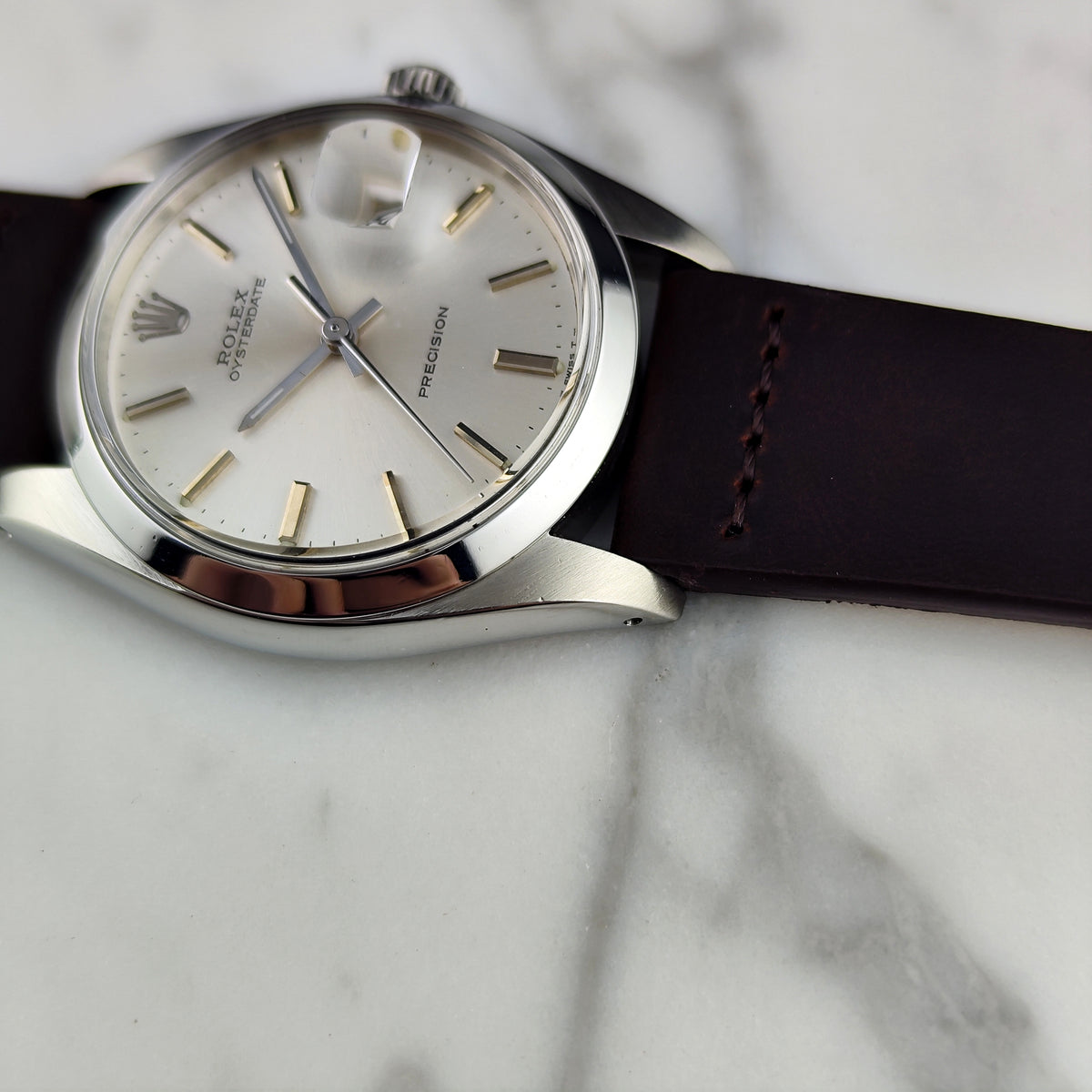 Rolex Oyster Precision Date Silver Dial 1974 Serviced 09/2026 [REF. 6694]