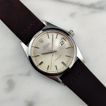 ROLEX Oyster Precision Oysterdate Steel Date 1978 Serviced 03/2026 [REF. 6694]