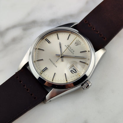 ROLEX Oyster Precision Oysterdate Steel Date 1978 Serviced 03/2026 [REF. 6694]