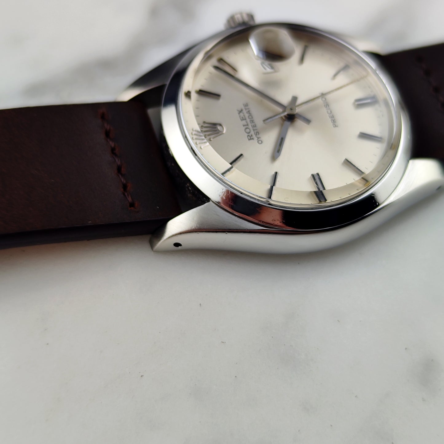 ROLEX Oyster Precision Oysterdate Steel Date 1978 Serviced 03/2026 [REF. 6694]