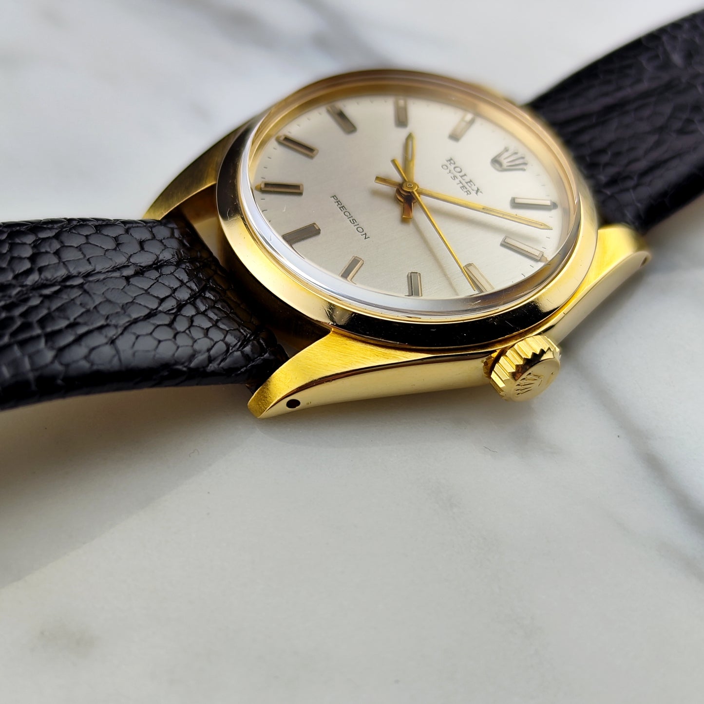 ROLEX Oyster Precision Rare Gold White Dial [REF. 6426]