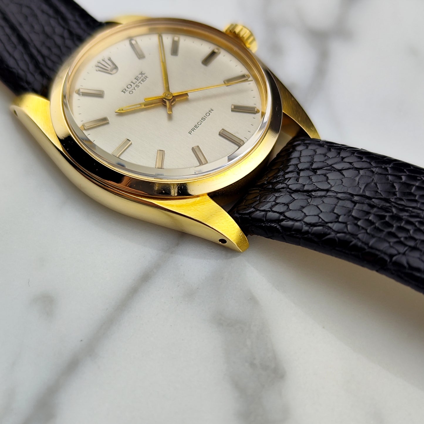 ROLEX Oyster Precision Rare Gold White Dial [REF. 6426]