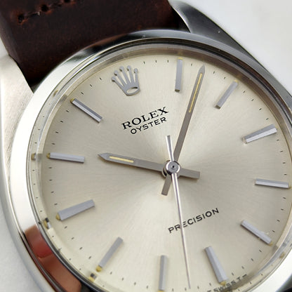 ROLEX Oyster Precision Silver Dial Mint+ 1972 Serviced 06/2026 [REF. 6426]