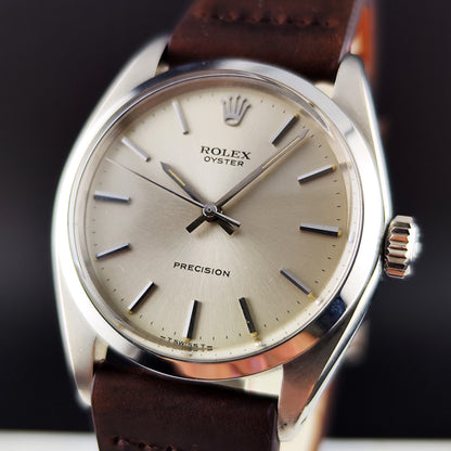 ROLEX Oyster Precision Silver Dial Mint+ 1972 Serviced 06/2026 [REF. 6426]
