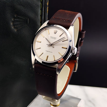 ROLEX Oyster Precision White Linen Dial 1971 Mint [REF. 6426]