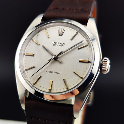ROLEX Oyster Precision White Linen Dial 1971 Mint [REF. 6426]