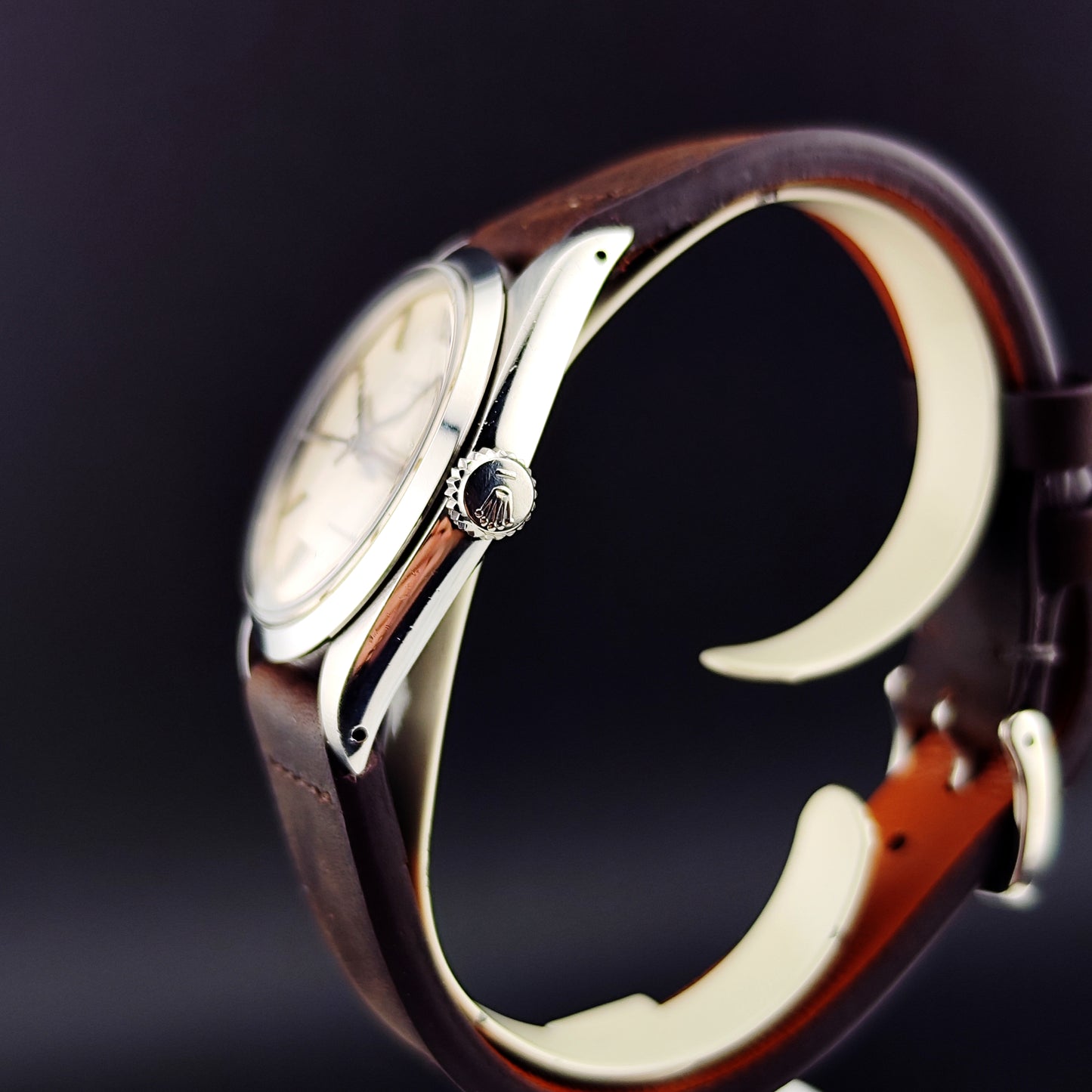 ROLEX Oyster Precision White Linen Dial 1971 Mint [REF. 6426]