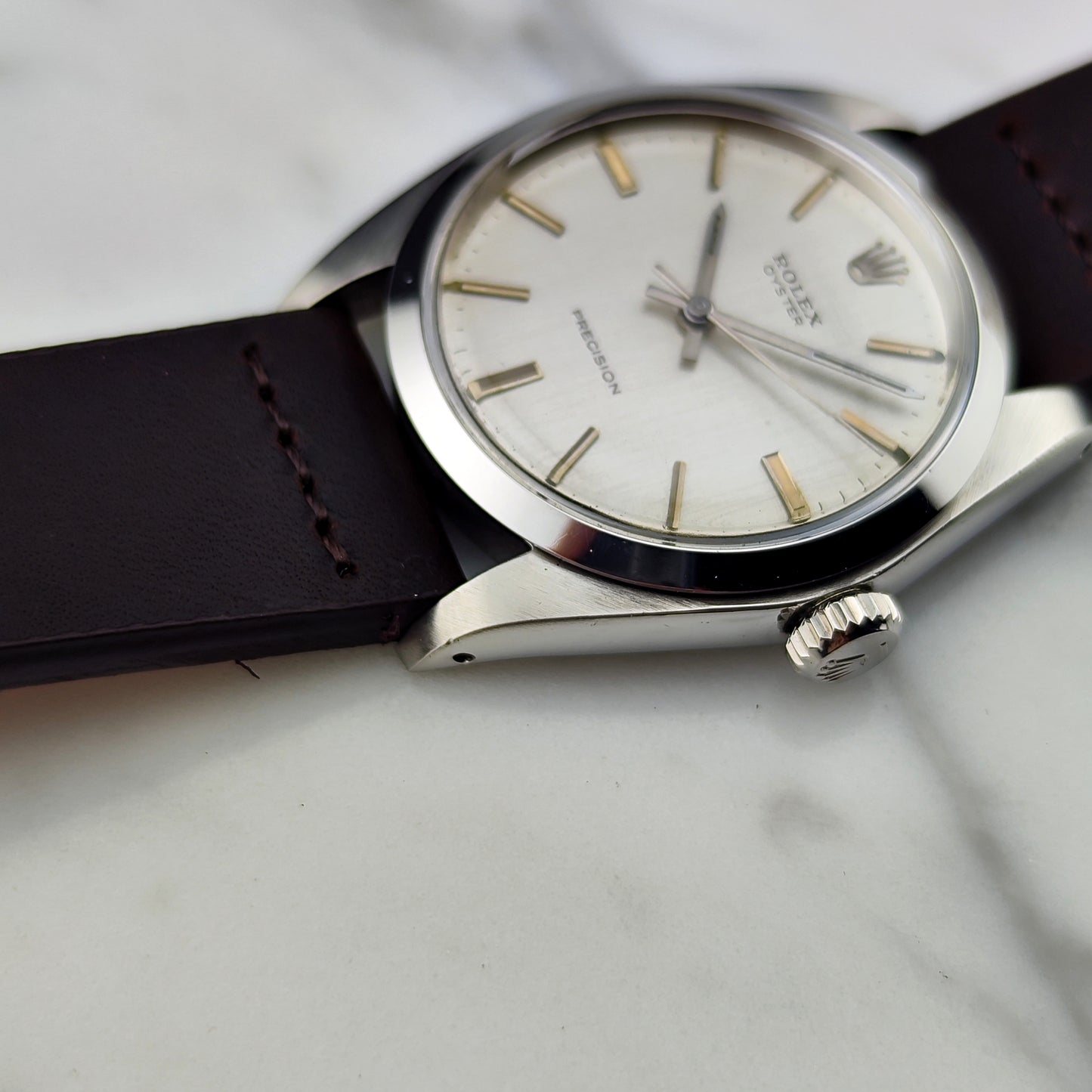 ROLEX Oyster Precision White Linen Dial 1971 Mint [REF. 6426]