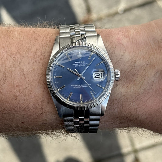 ROLEX Datejust 36 Blue Dial 1978 Serviced 05/2026 [REF. 1603]