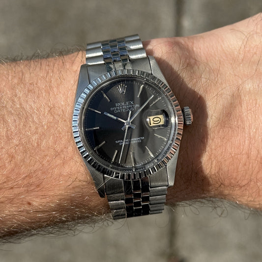 ROLEX Datejust 36 Grey Dial 1984 Serviced 05/2026 [REF. 16030]