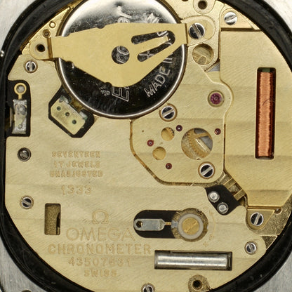 OMEGA Constellation Chronometer Quartz Black Dial Rare 1978 [REF. 198.0123]